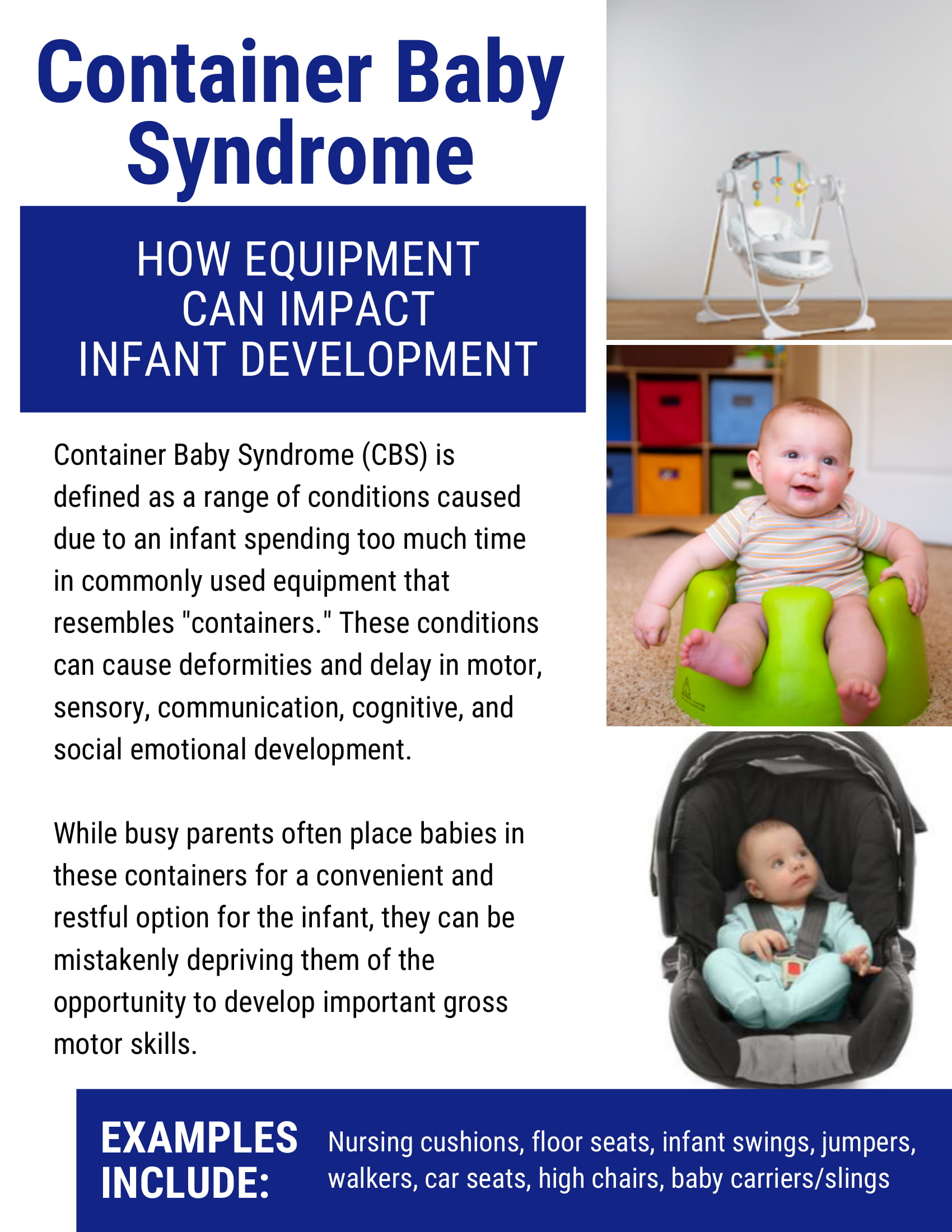 What is Container Baby Syndrome? – Connections Pediatric Therapy